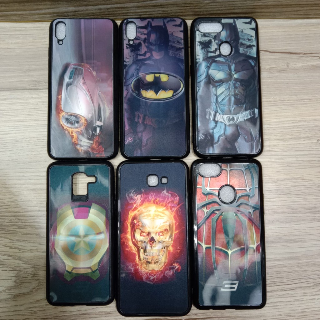 SAMSUNG J4+/J4 PLUS A6 2018 SOFT CASE MOTIF 3D SILIKON 2 GAMBAR COWOK