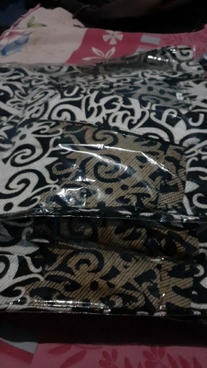 Size M L Xl Xxl Xxxl Bswart Batik Hrb026 Kenongo Hem Pendek Padi Pekalongan M L Xl Batik Pria Murahl