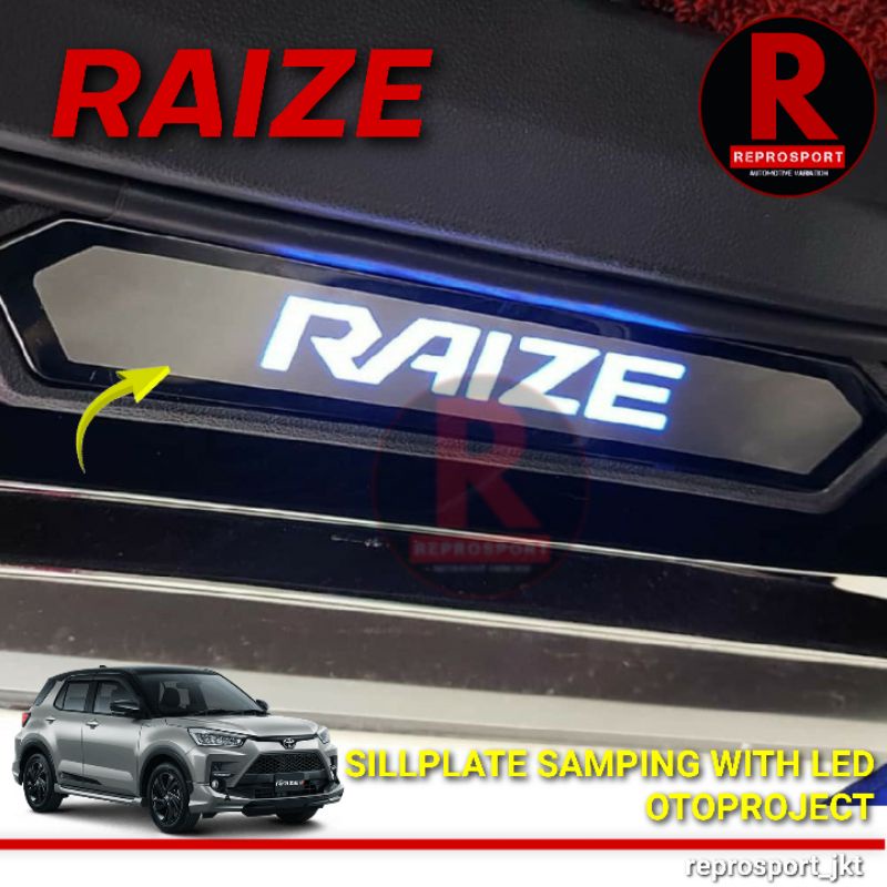 RAIZE SILLPLATE SAMPING WITH LED OTOPROJECT