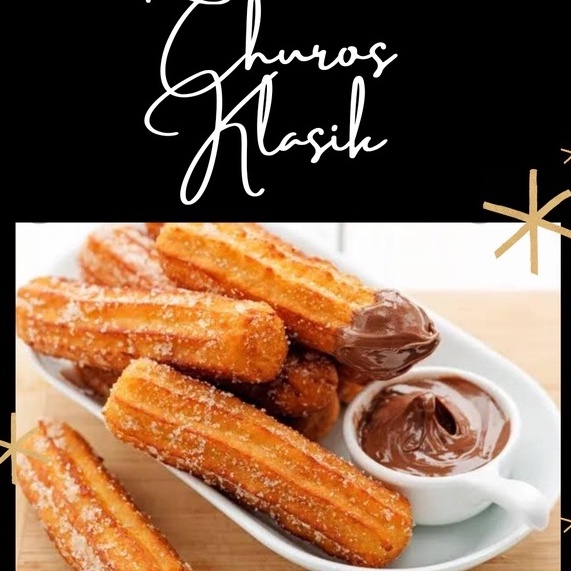 

Churos QQ frozen Original isi 8 toping coklat