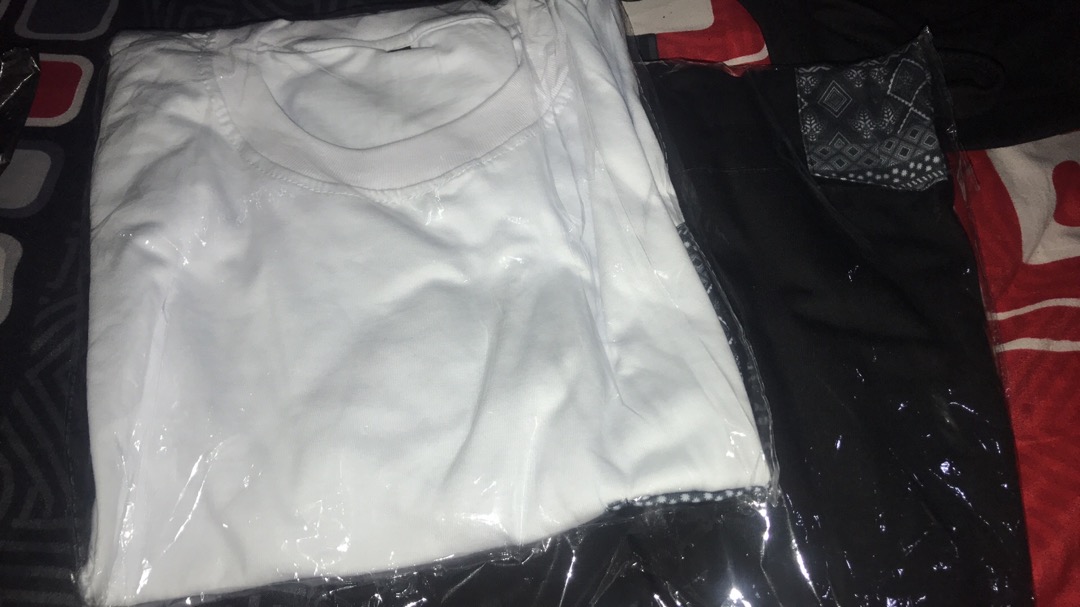 Fernco Kaos Saku Pria Batik . Baju Saku Kombinasi Pria