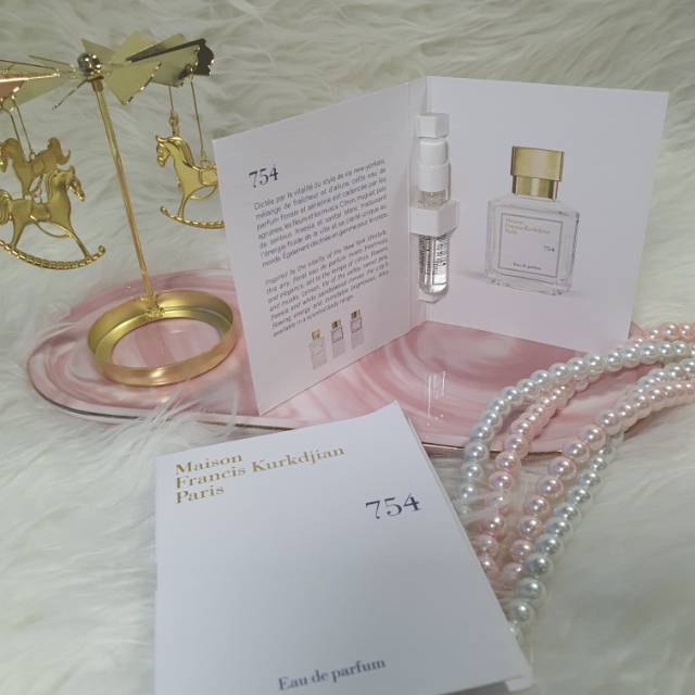 MFK 754 VIALS/TESTER MFK (MAISON FRANCIS KURKDJIAN)  SIZE 2ML