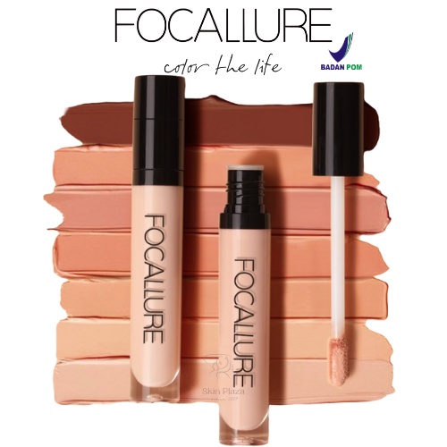 FOCALLURE Full Coverage Concealer Liquid BPOM FA-52 FA52 FA 52