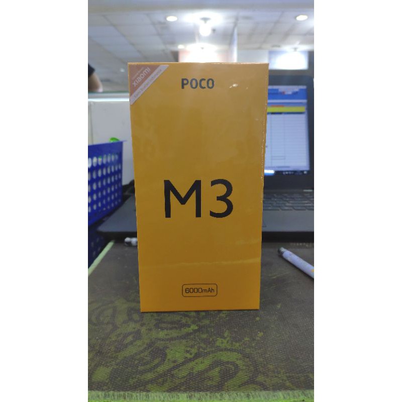 XIAOMI POCO M3 RAM 6GB 128GB 4/64GB GARANSI RESMI TAM - BONUS-2