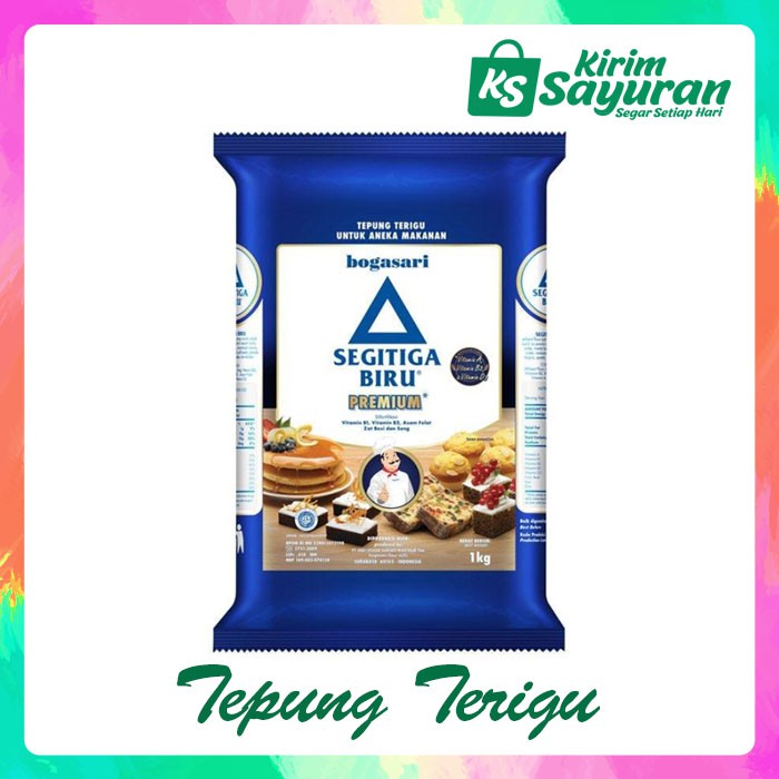 

BOGASARI SEGITIGA BIRU PREMIUM TEPUNG TERIGU (1 kg)