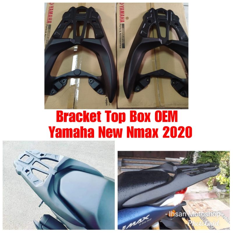 Breket Braket Bracket Top Box Yamaha New Nmax 2020 2021 2022 Rear Carrier OEM ORI Thailand