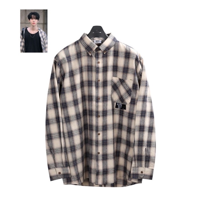 [PO] KEMEJA WOOLTAN CHECK SHIRTS JHONNYWEST DOYOUNG NCT