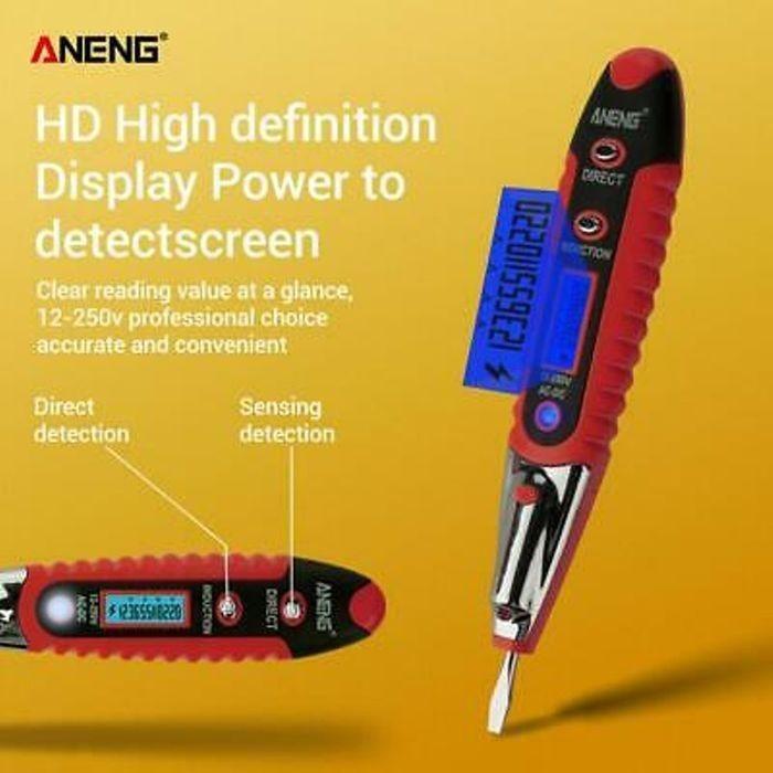 Taspen Tespen Ac Dc Lcd Digital Display Voltage Test Pen Voltage Detector