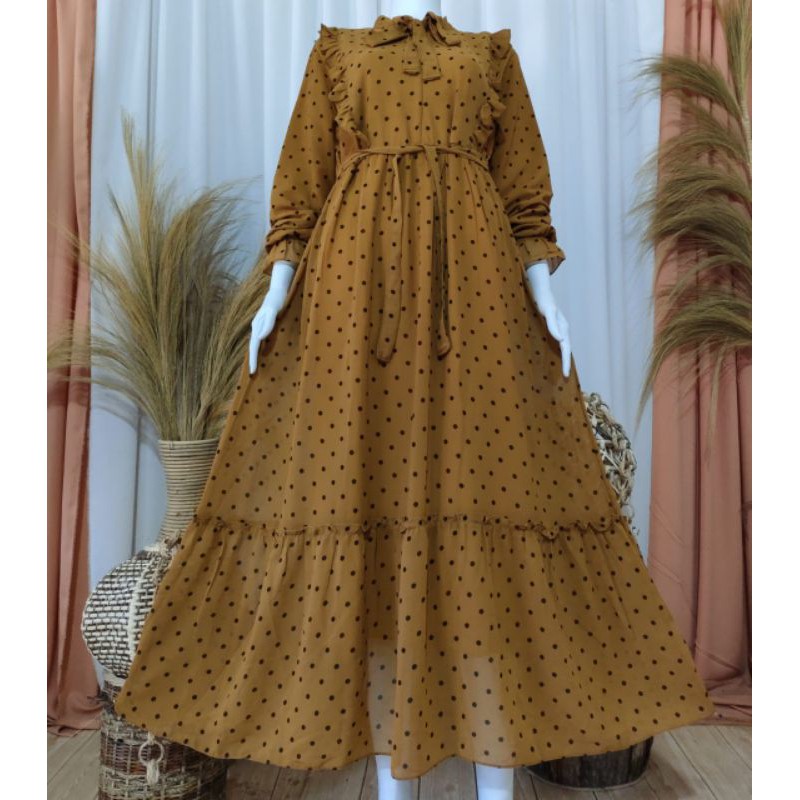 Gamis Ceruty polkadot