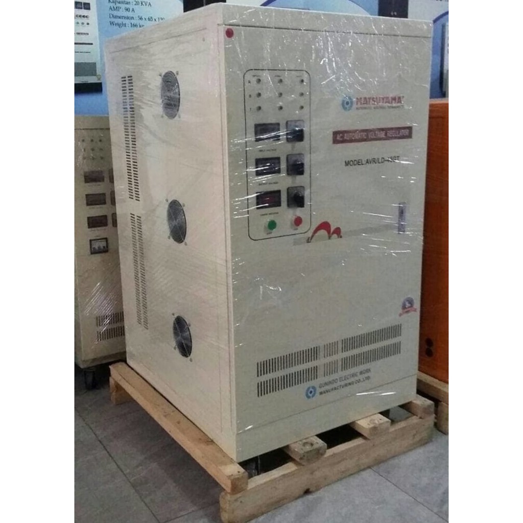 Matsuyama Stabilizer AVR 45 GT - LD stavolt MATSUYAMA 45 KVA GT MATSUYAMA 45000VA 3PHASE MATSUYAMA 45000 VA 3 PHASE