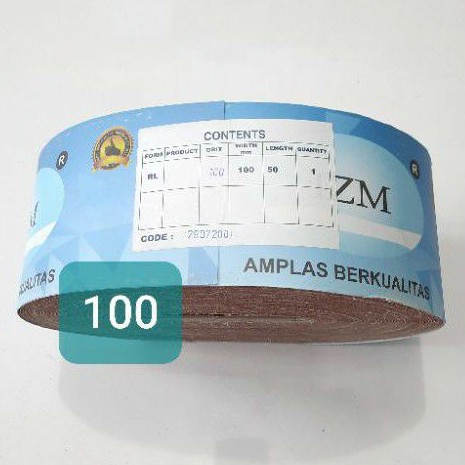 Amplas Meteran grit 100 / Amplas Roll (C3153R)