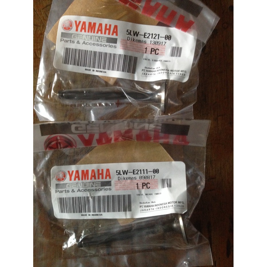 Payung Klep Mio Set 5LW-E2111-00 dan 5LW-E2121-00 Original Yamaha
