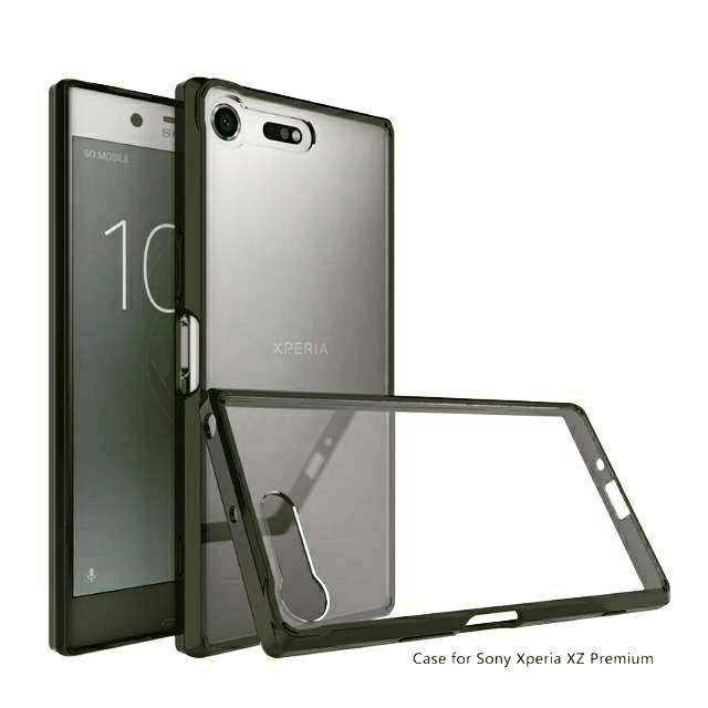 Case Sony Xperia XZ Premium  Case hybrid belakang Keras Acrylic Sony G8142 G8141 SO-04J