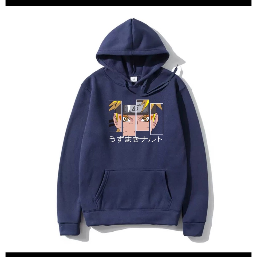 JOSJOLI_STORE/Sweater Hoodie Naruto/Atasan Pria Dewasa Lengan Panjang/M L XL