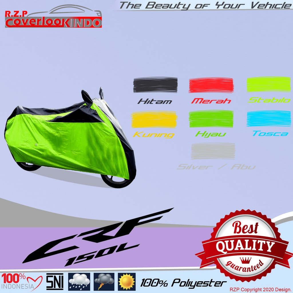 MANTEL MOTOR CRF 150 COVER MOTOR CRF 150 SELIMUT MOTOR CRF 150 BERKUALITAS