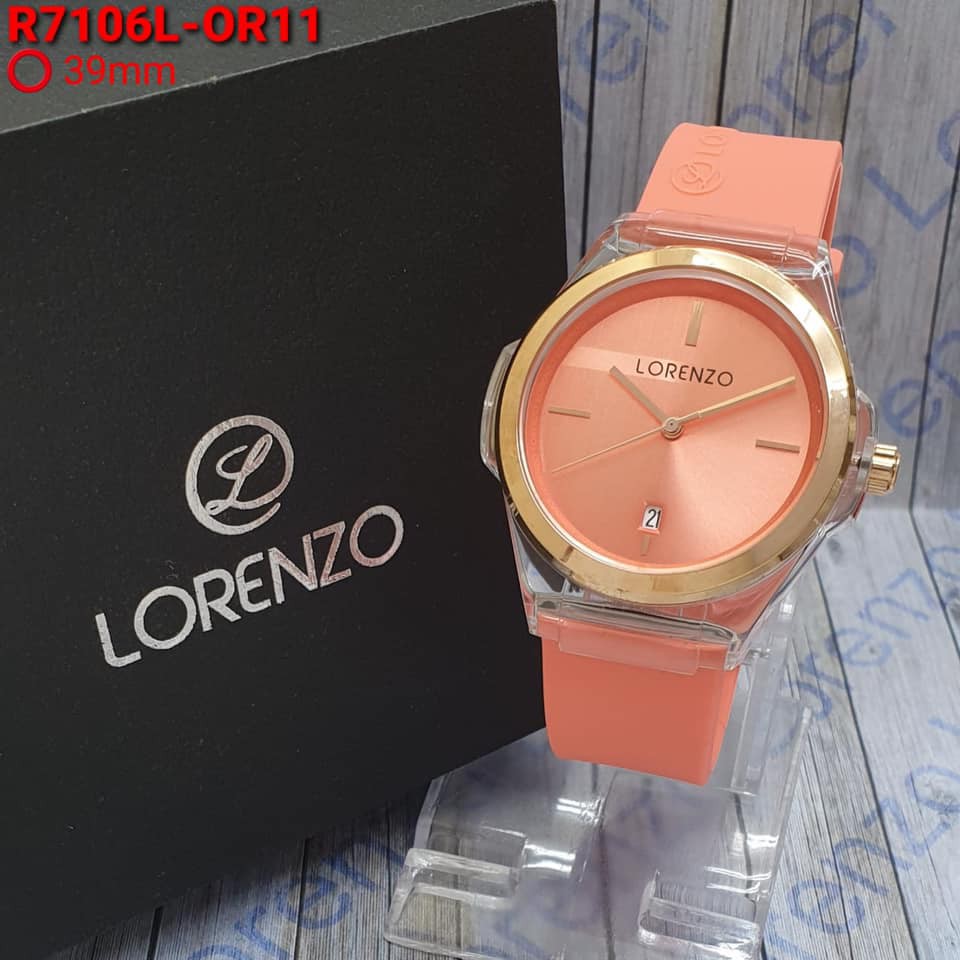 ✅ COD JAM TANGAN LORENZO ORIGINAL RUBBER JAM MURAH-JAM FASHION-TERLARIS-GROSIR JAM