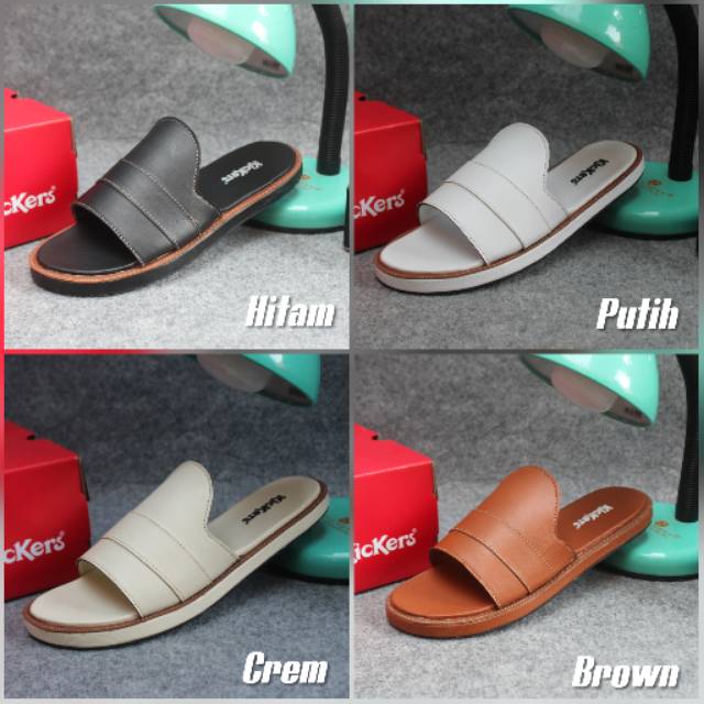 READY STOCK !! SANDAL WANITA SLIDE ON KAPURO-SUN FLOWER DAISY KOKOP