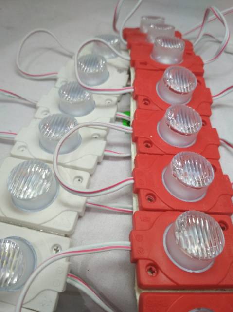 Lampu Led modul strip bulat tempel variasi backlight 12v