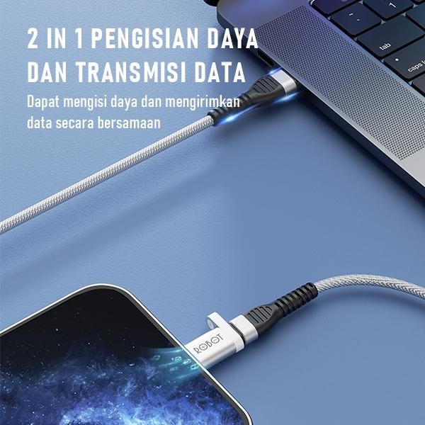 Robot RT-OTG02 USB-C Type-C to Micro USB Small &amp; Portable OTG Adapter