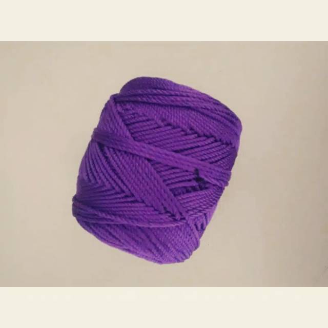 Benang rajut poly kilap