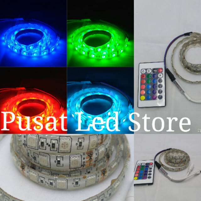 Led Strip RGB 1M Smd 5050 + Modul + Remote