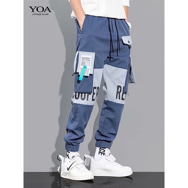 CELANA JOGGER SPORT IMPORT PRIA WANITA KOREA JEPANG BIG SIZE M-5XL JY12