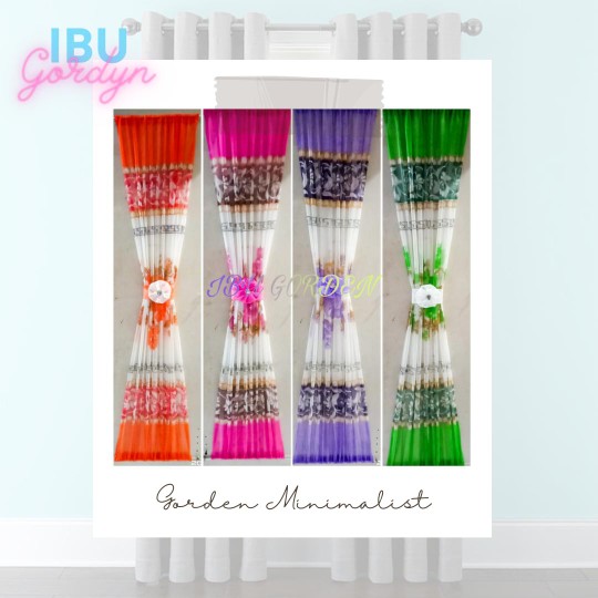 Gorden Minimalis / Gorden Kupu-kupu / Gorden Hello Kitty