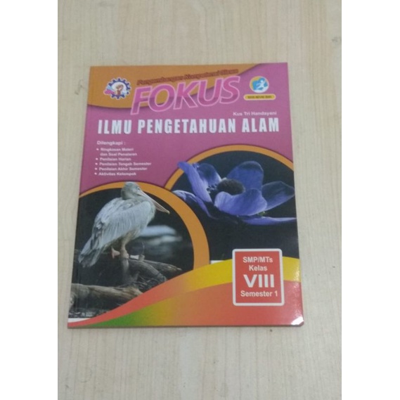 Buku LKS FOKUS IPA SMP KLS 8 SEMESTER 1/GANJIL