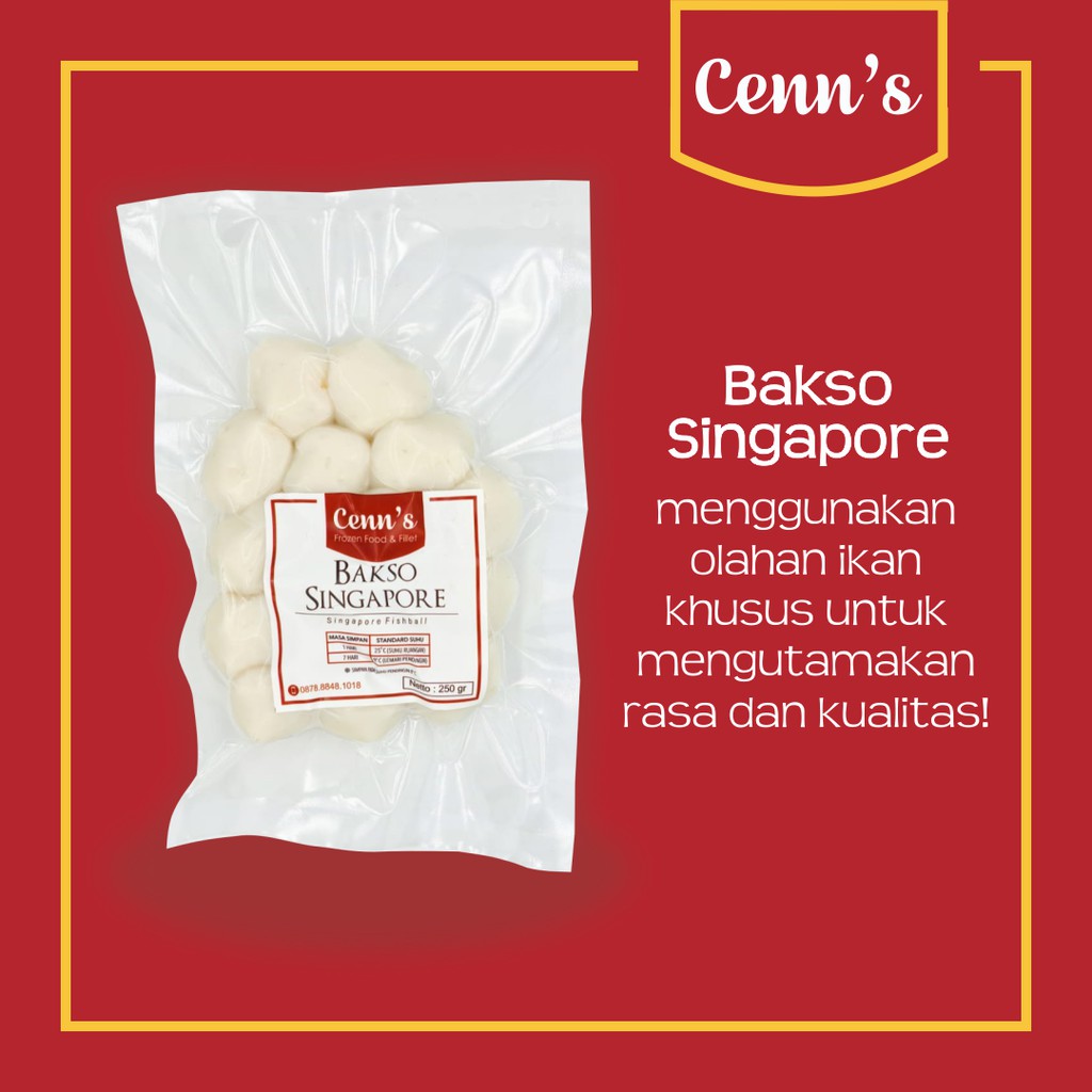 

Cenn's Official Bakso Singapore [ 250g ]