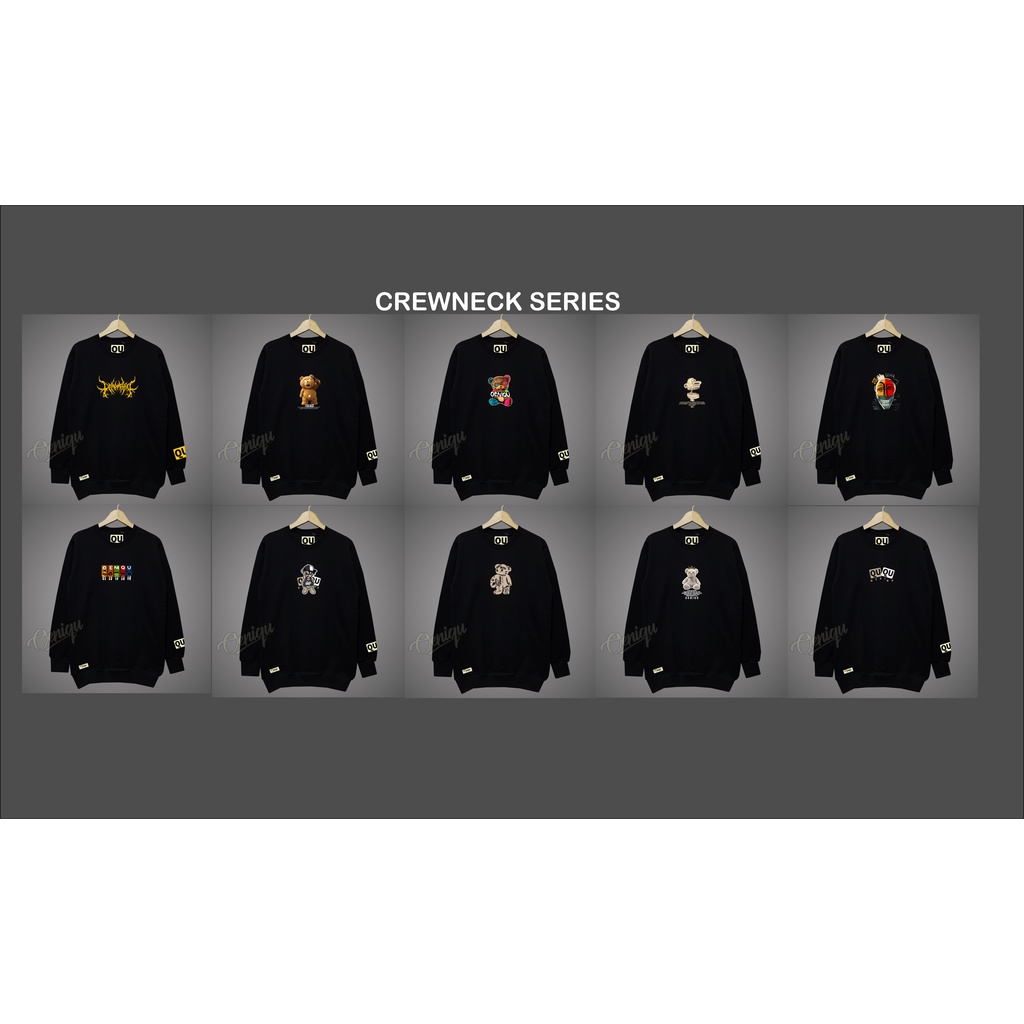 CREWNECK SWEATERSHIT OENIQU ORIGINAL SIZE L-XL-XXL-XXXL-XXXXL-XXXXXL UNISEX