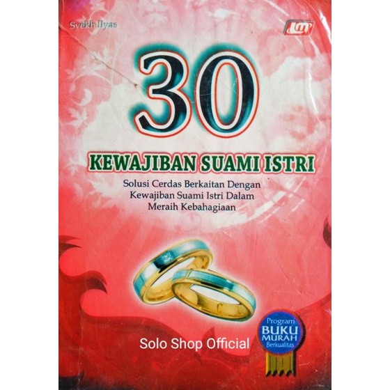 BUKU 30 KEWAJIBAN SUAMI ISTRI SYEKH ILYAS LINTAS MEDIA
