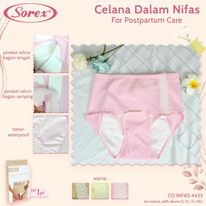 CELANA DALAM NIFAS 4435 Postparfum Care size L EL QL cd ibu pasca melahirkan setelah operasi sesar CD HAMIL