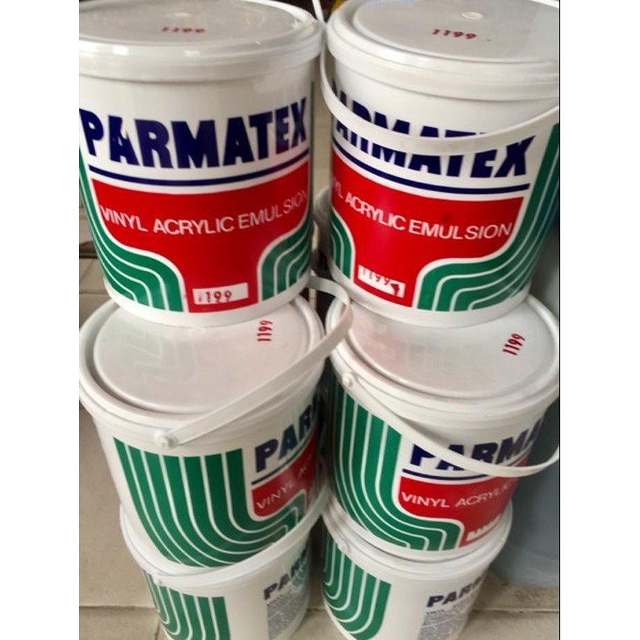 Cat Tembok PARMATEX . Kualitas bagus tidak luntur dan tidak berkapu