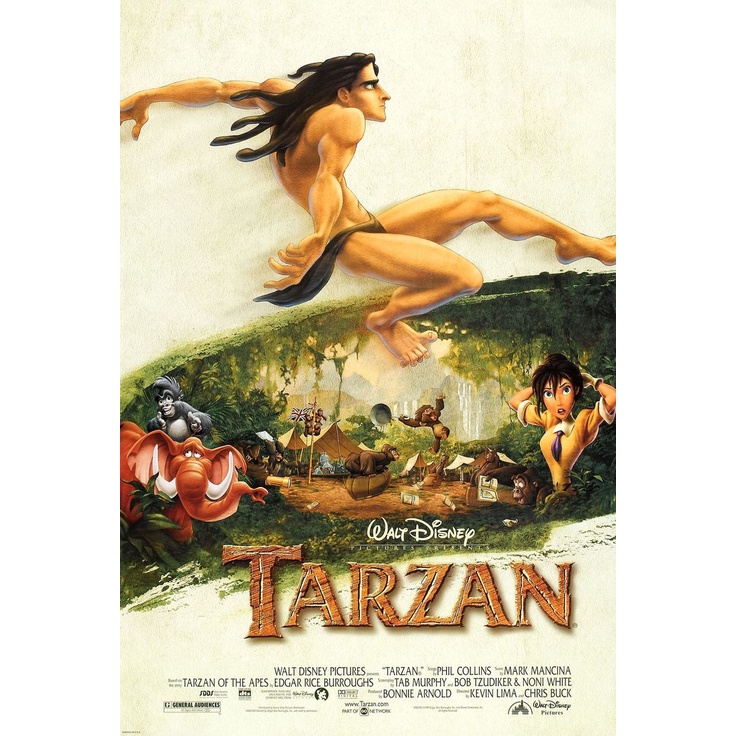 DVD Animasi Anak Tarzan