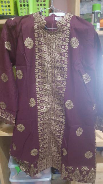 Tunik Batik Wanita Motif Prada Matahari