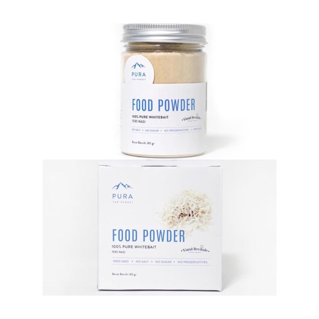 

Pura Food Powder Whitebait (Teri Nasi) 80gr/Indo