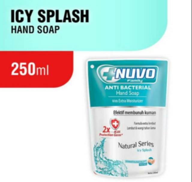 Nuvo Hand Wash Sabun Cuci Tangan Antibakteri antiseptic