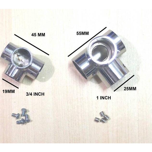 ❀ Join Pipa / Sambungan Pipa 4 Cabang 3/4 Inch ☎