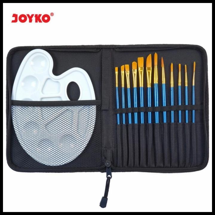 

Art Brush Set Alat Lukis Kuas Cat Air Minyak Acrylic Joyko Brs-7