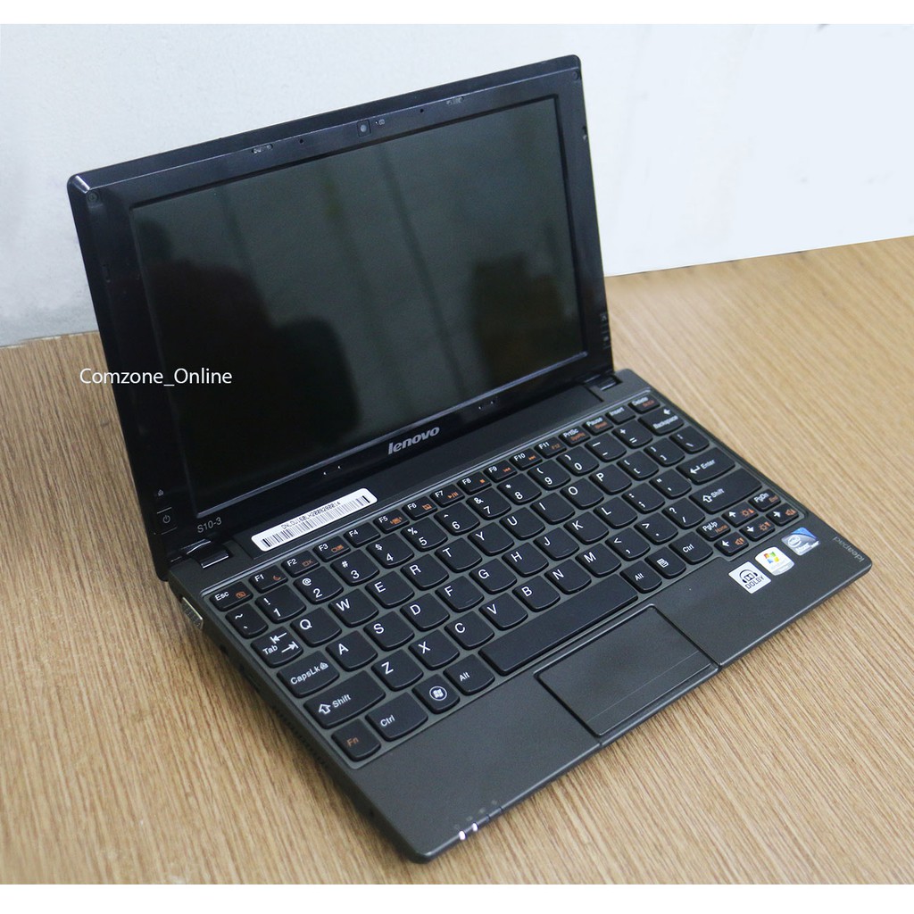 Laptop Netbook Bekas Lenovo Ideapad S10-3 Intel Atom 2GB  320GB Camera nb440