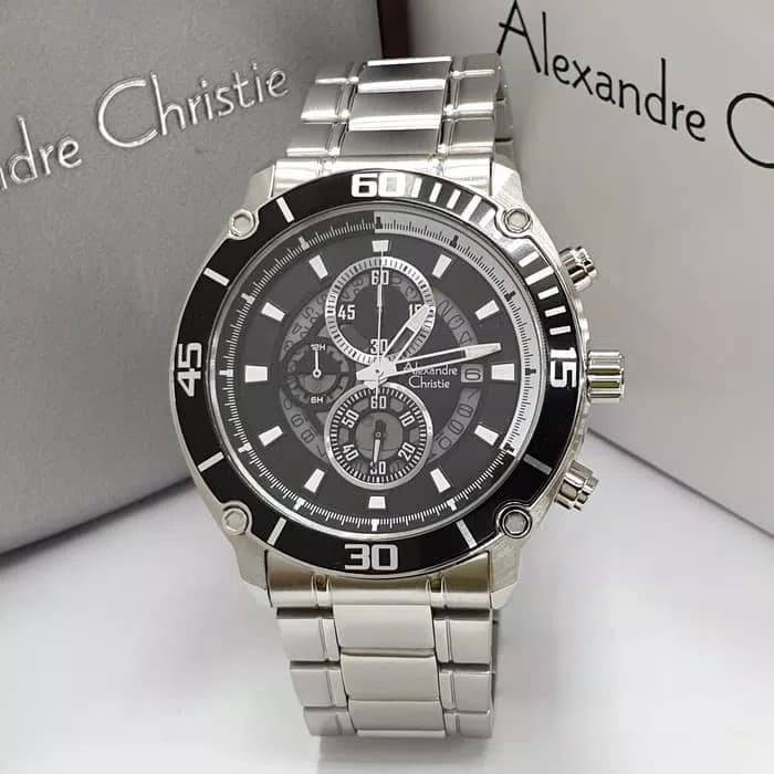 ORIGINAL Jam Tangan Pria Alexandre Christie AC 6494 / AC6494 Garansi 1 Tahun