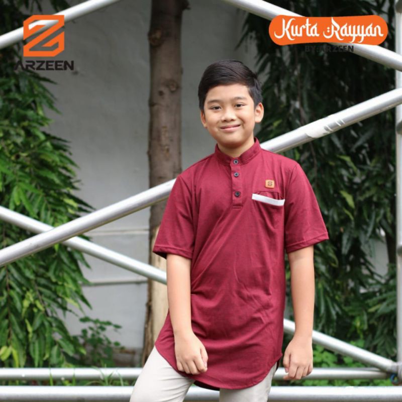 BAJU KURTA ANAK LAKI-LAKI REMAJA TANGGUNG SIZE 10 12 14 16 18 TAHUN KEMEJA KOKO ANAK TANGGUNG COD