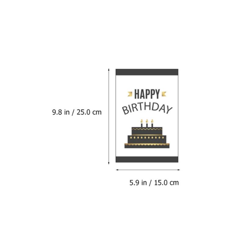 (KU4) Kartu Ucapan Ulang Tahun/Greeting Cards Happy Birthday