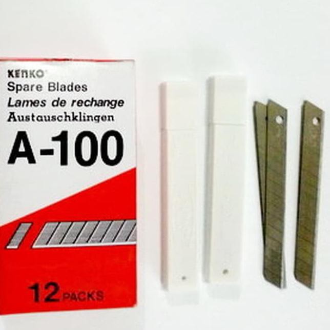 

KSV Isi / Refill Cutter Blade KENKO Kecil A - 100 Murah➶☿ (Harga Murah)