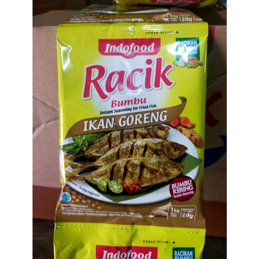 

Korzaln Indofood Bumbu Racik 22Gr 1 Renceng