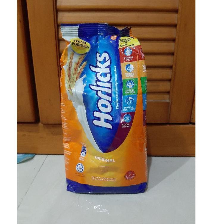 

(FREE ONGKIR) horlicks Original Cereal Malt Refill 1kg Malaysia / Horlick / Horlicks