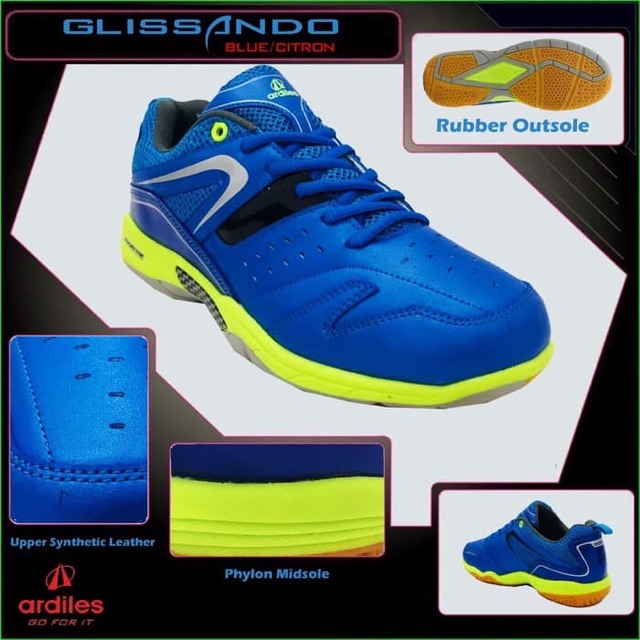 SEPATU BADMINTON ARDILES GLISSANDO 100% ORI!