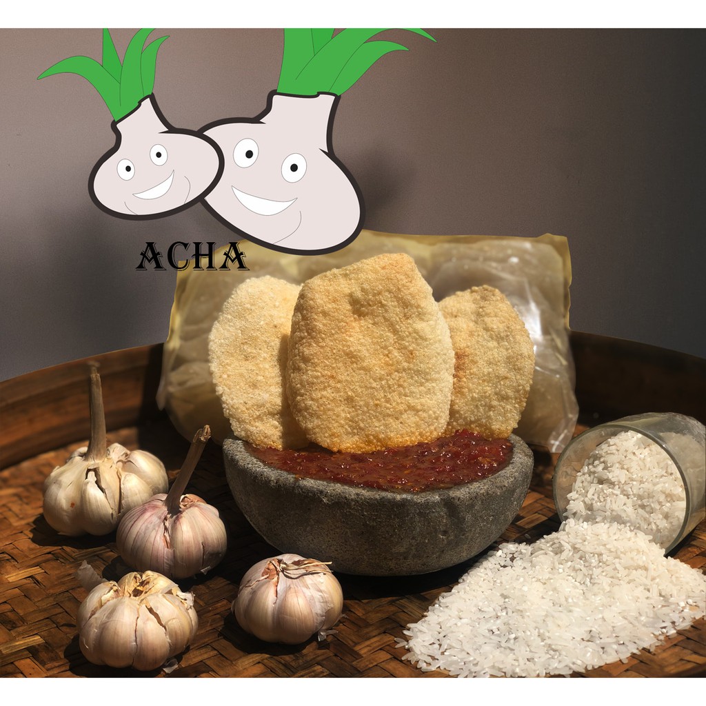 

Krupuk karak ACHA Dijamin Enak 1 kg NON BORAX/ Tanpa Borax.