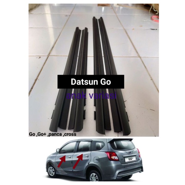 Pelipit Kaca Luar Datsun Go+ Panca Cross Weather strip