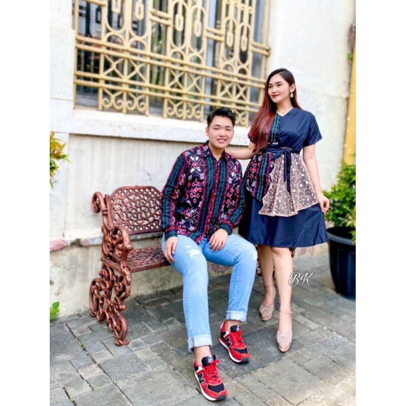 COUPLE DRESS BATIK BROKAT COUPLE DRESS BROKAT SONGKET